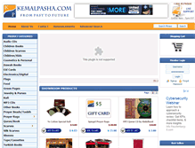 Tablet Screenshot of kemalpasha.com